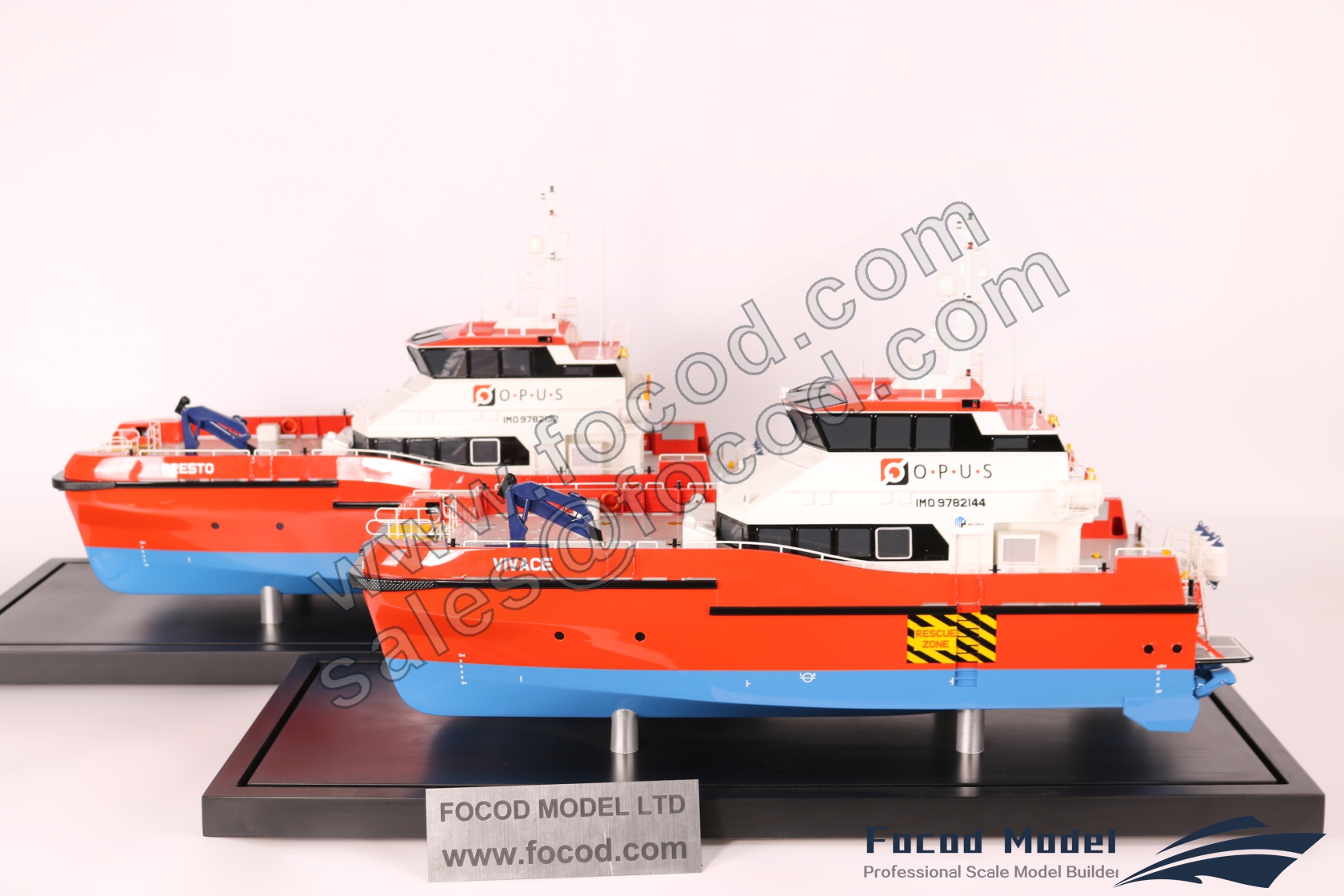 customized model of 27.5mCatamaran Workboat